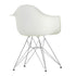 Cadeira de Braços em Plástico Eames DAR / Base Cromada